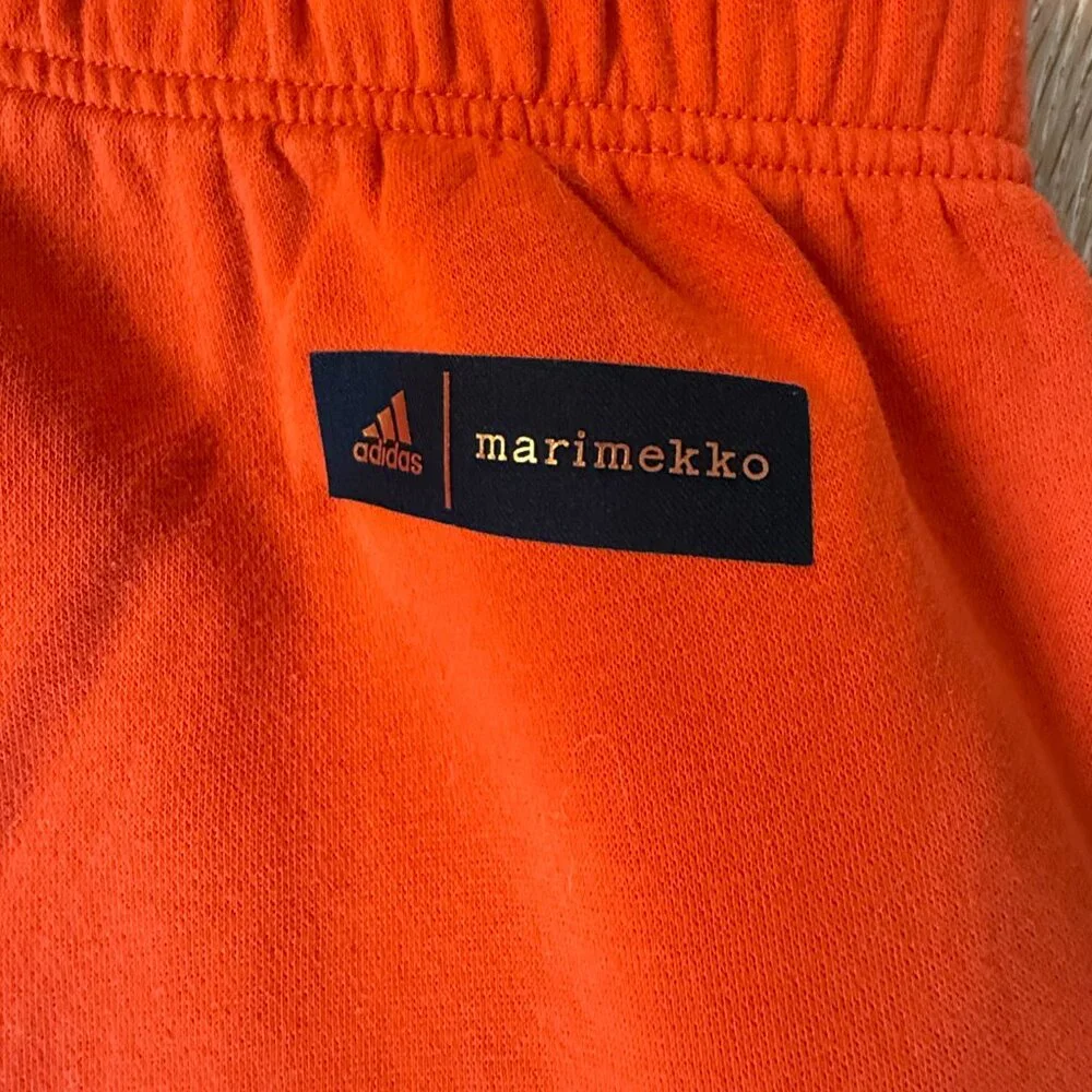 Adidas x Marimekko Collab - Wide Leg Pants Orange - Size S - Picture 8 of 8